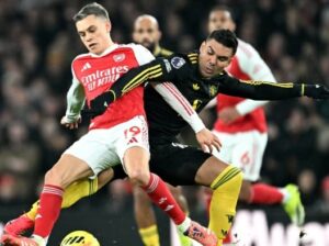 Read more about the article Meski Tumbang dari MU, Dua Faktor Ini Membuat Arsenal Tetap Difavoritkan Juara Liga Inggris