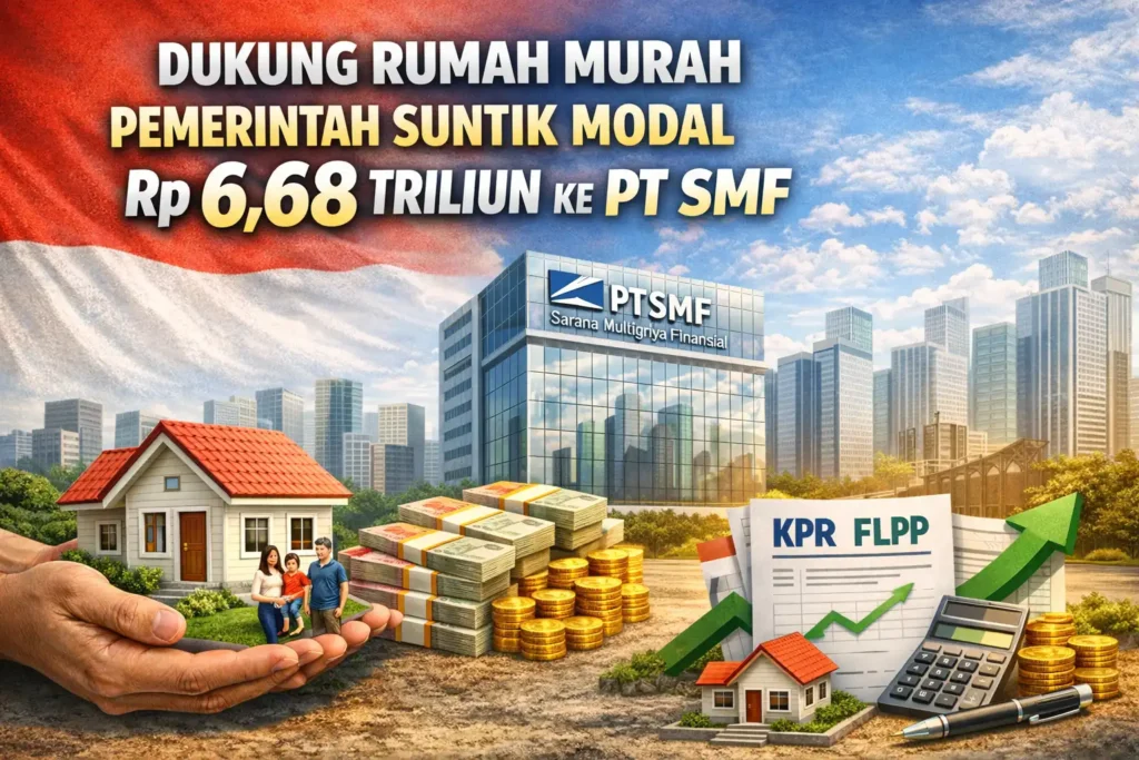 Dukung Rumah Murah, Pemerintah Suntik Modal Hingga Rp 6,68 Triliun ke PT SMF