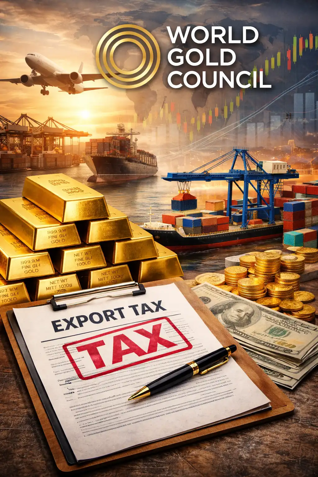 You are currently viewing Ekspor Emas Kena Pajak, Begini Respons World Gold Council